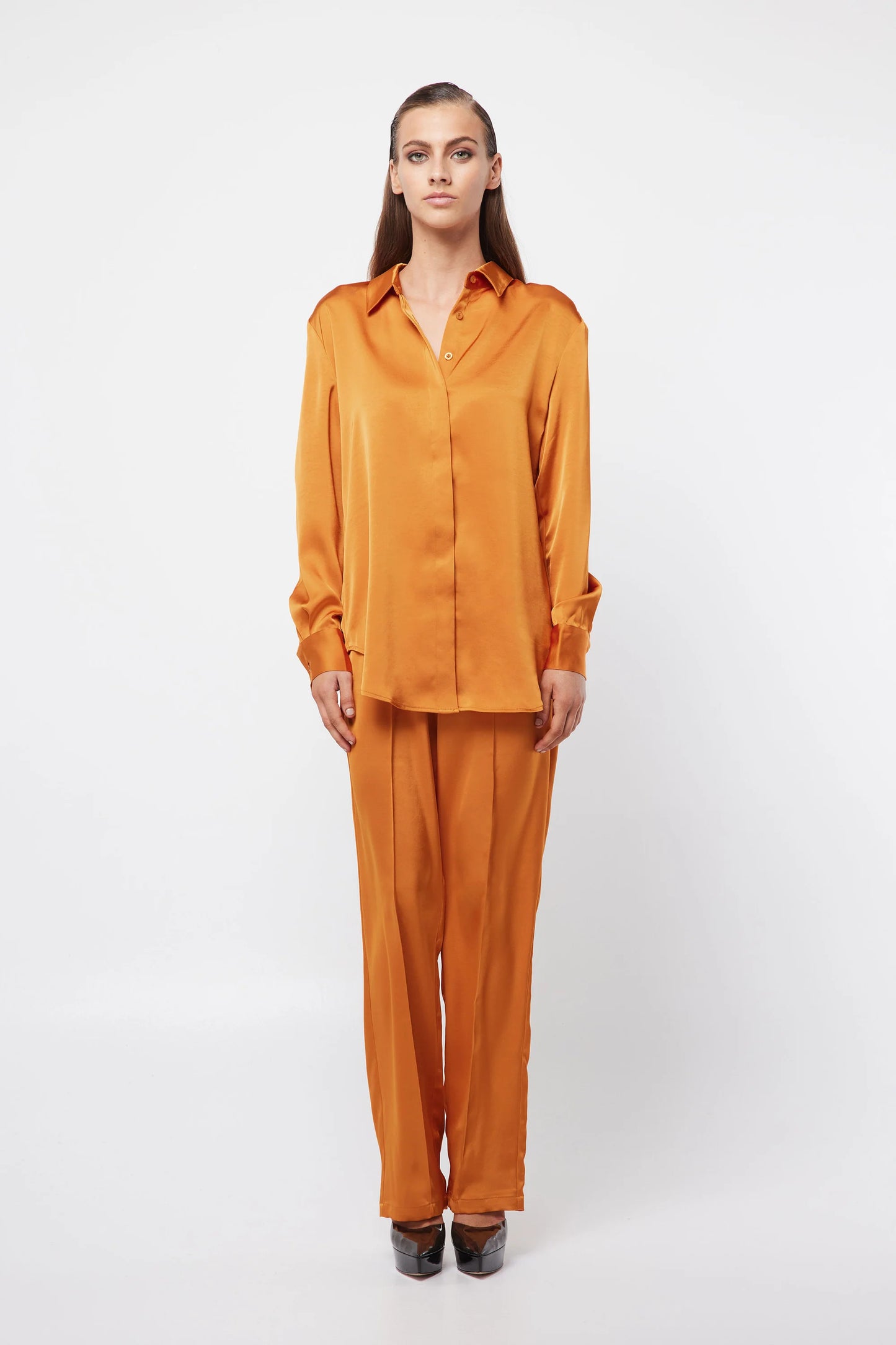TURNING PAGES SHIRT ORANGE