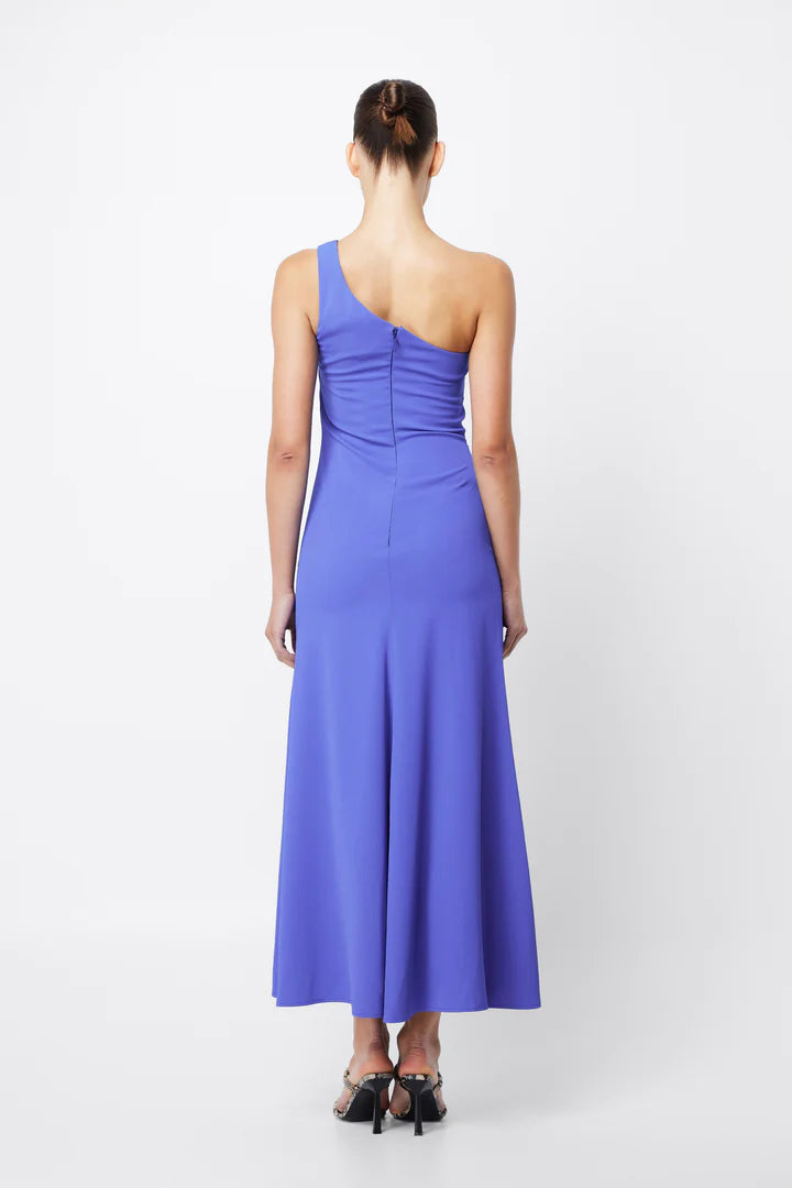 MANIFEST ONE SHOULDER DRESS PURPLE