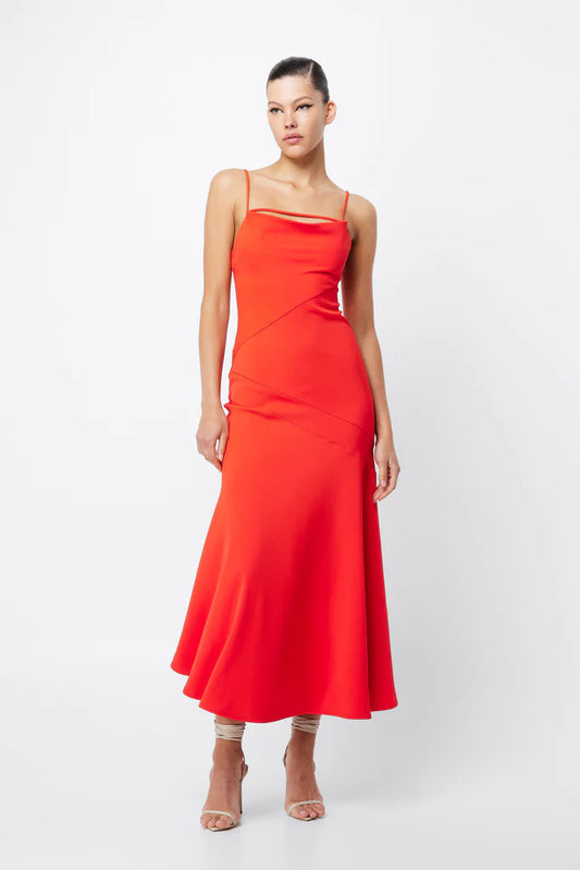 MANIFEST MAXI DRESS RED