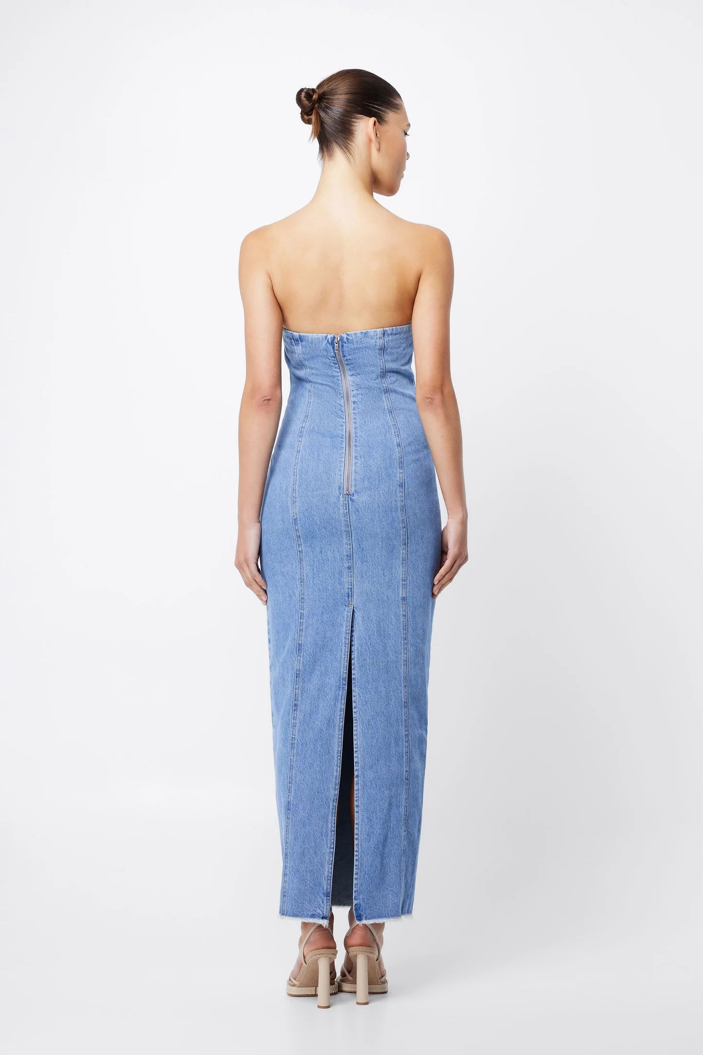 VACANT MAXI DRESS BLUE