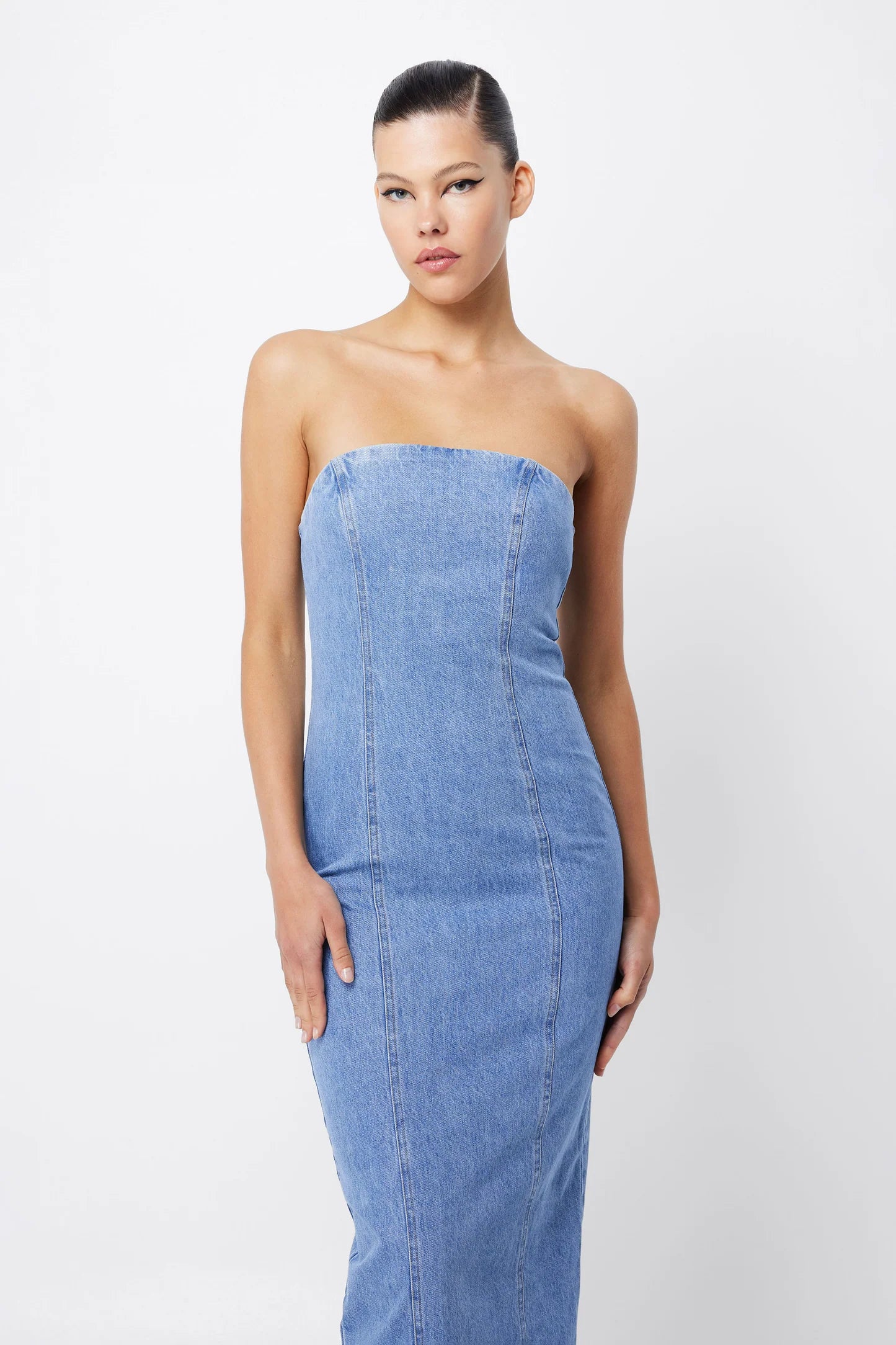 VACANT MAXI DRESS BLUE