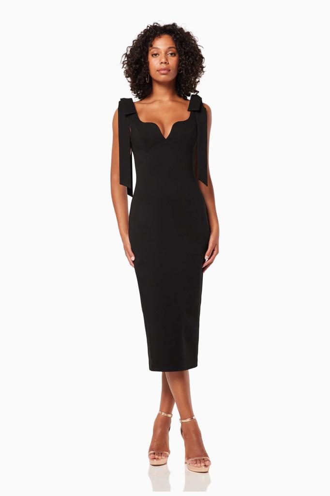 INFLUENTIAL DRESS BLACK Serendipity Chic INFLUENTIAL DRESS BLACK Serendipity Chic