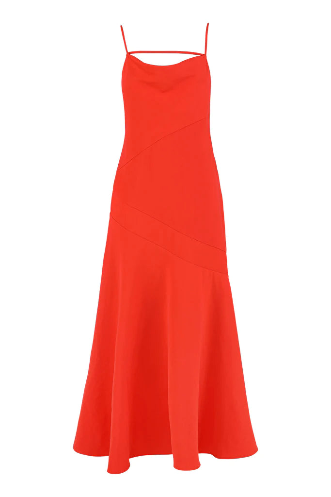 MANIFEST MAXI DRESS RED