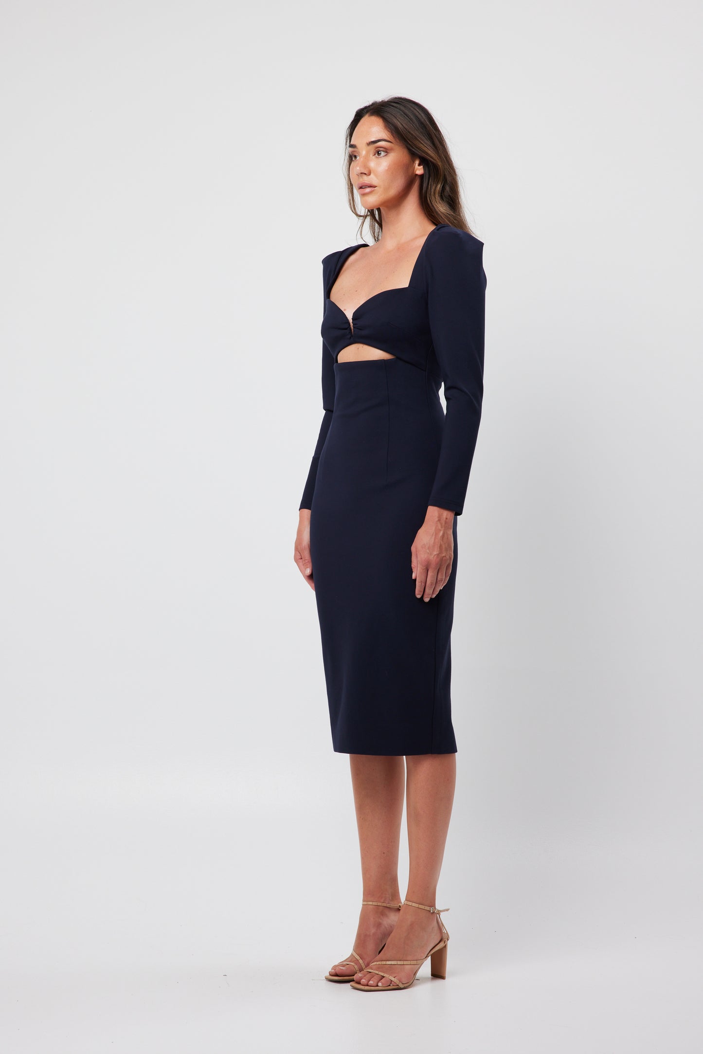 SCARLETTE MIDI DRESS BLUE