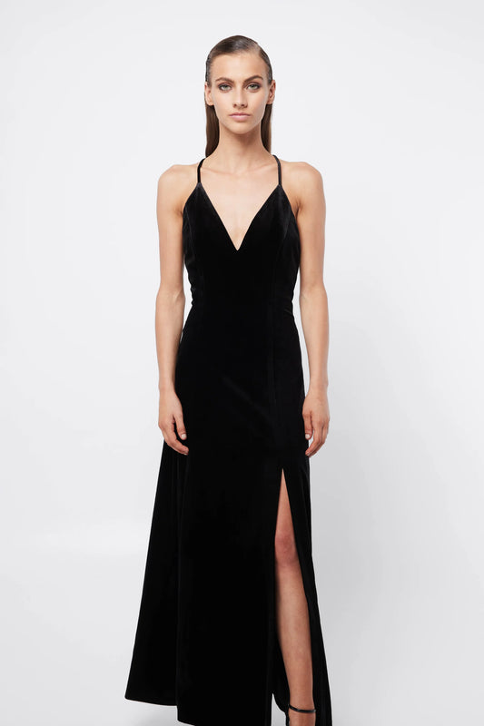 VERTIGO MAXI DRESS BLACK