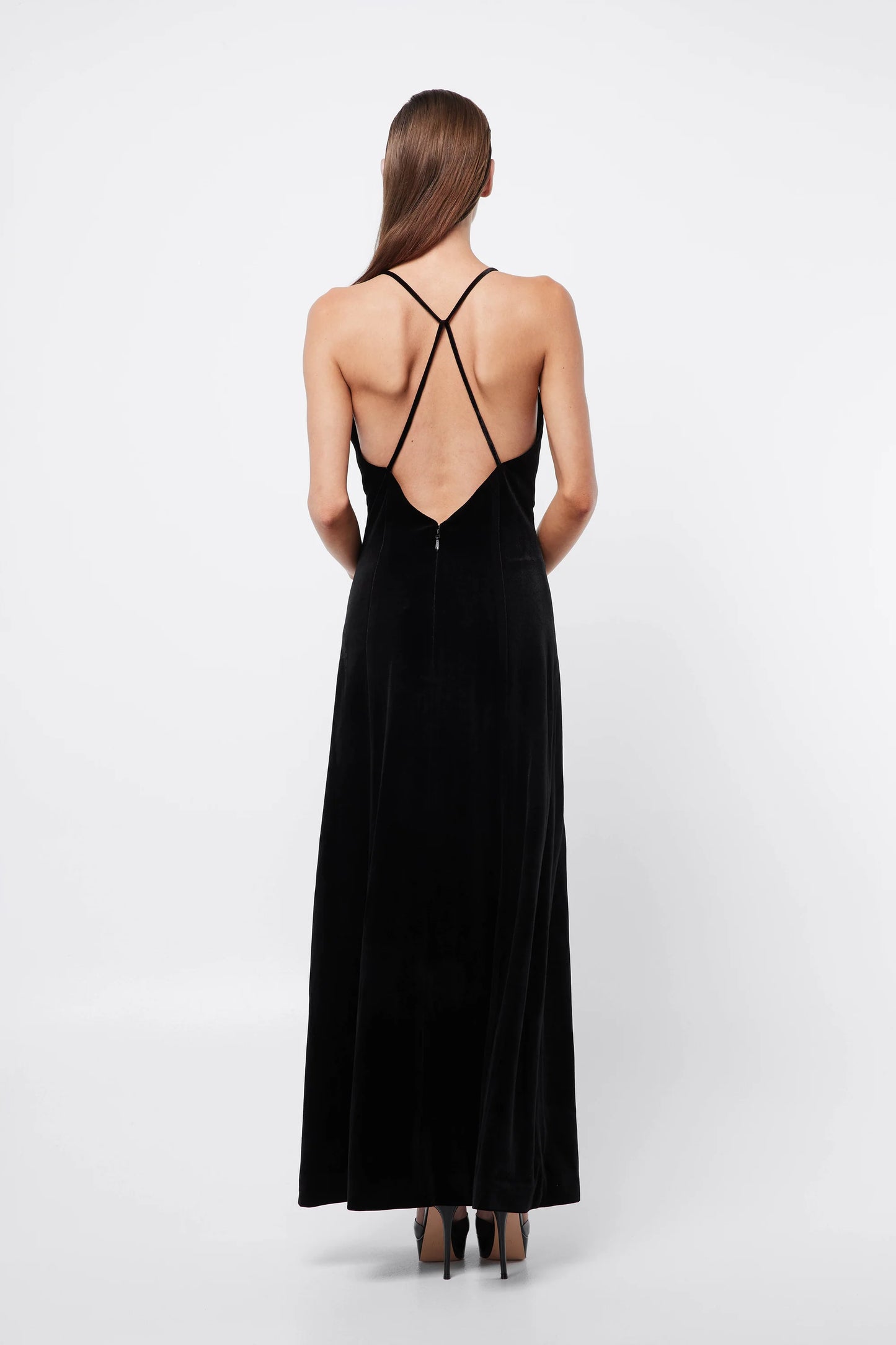 VERTIGO MAXI DRESS BLACK