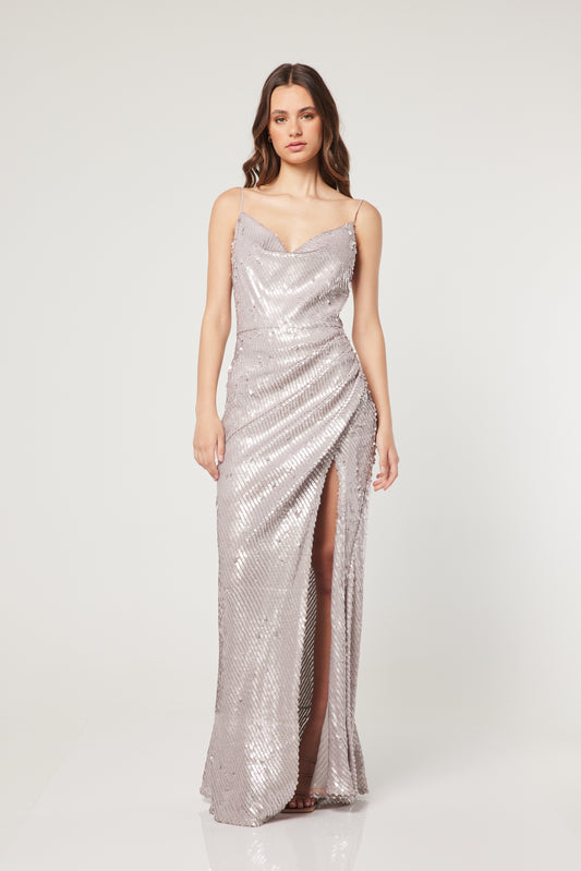 SPINEL GOWN SILVER