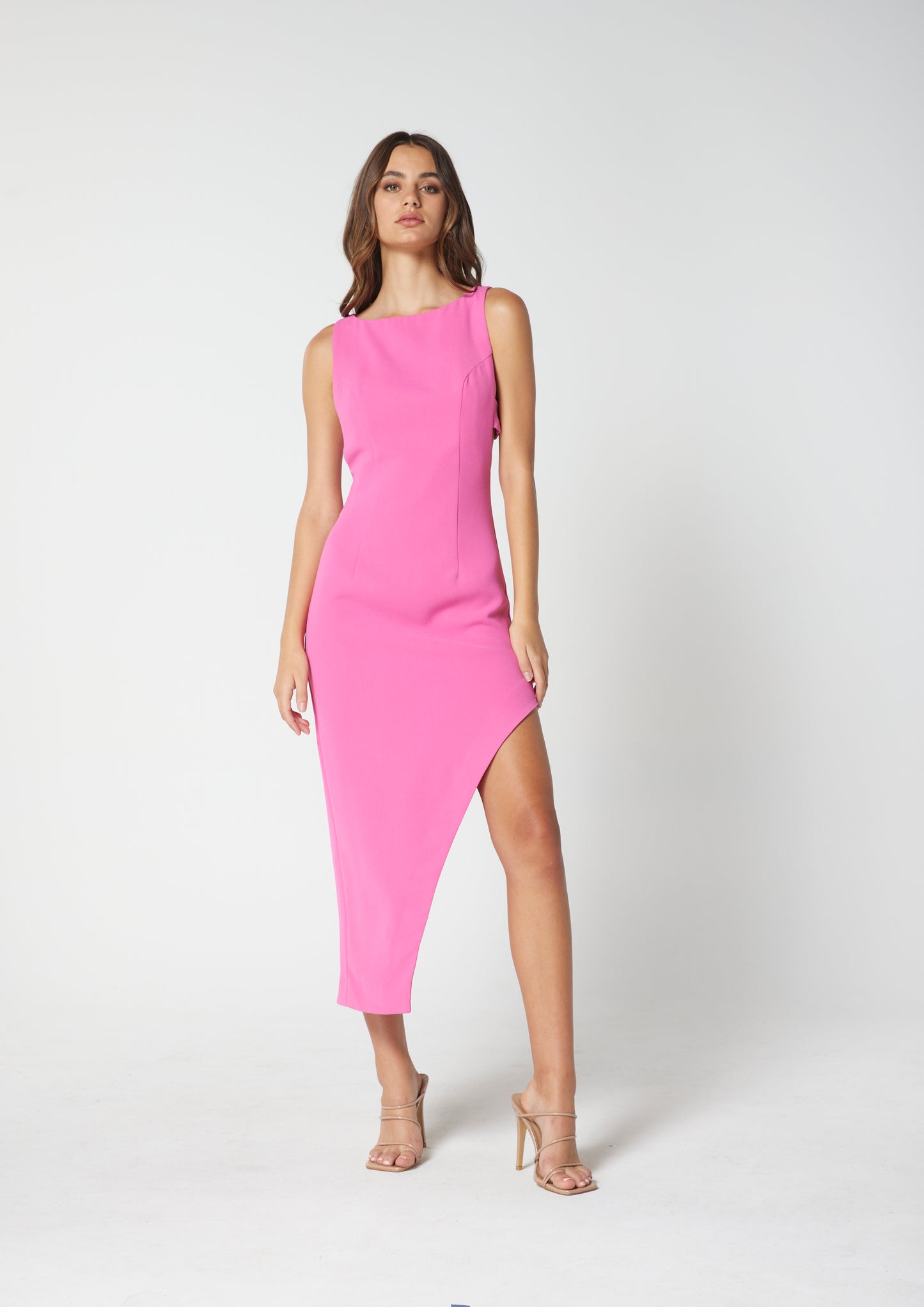 VISIBILITY DRESS PINK